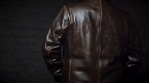 Кожаный бушлат ВМФ США Nimitz (Нимиц) в интернет-магазине «Bison store»