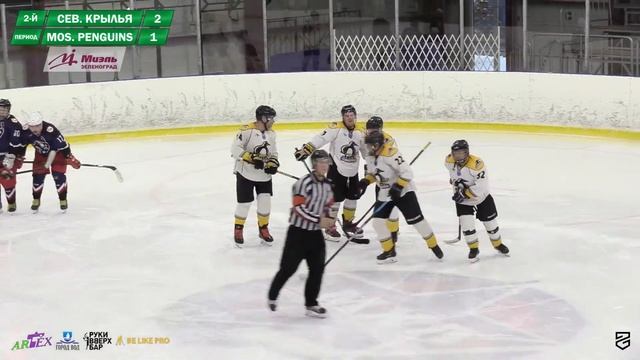 Северные Крылья - Moscow Penguins | 28.10.2023 смотреть онлайн