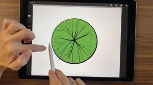 Заливка цвета в Procreate - откуда берется белая полоска при заливке? Разбираем функционал программ