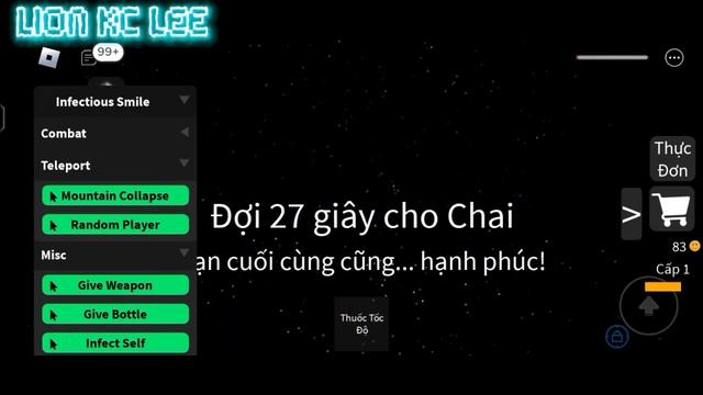 ?Roblox infectious smile?|?script made by Nicuse#6163?|Mobile/PC|LION KC LEE смотреть онлайн