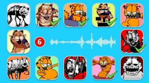 FNF - Guess Character by Their VOICE | Gorefield, Garfield, Corrupted Gorefield, Eternal Garfield..