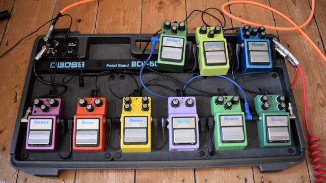 IBANEZ MAXON PEDAL BOARD смотреть онлайн