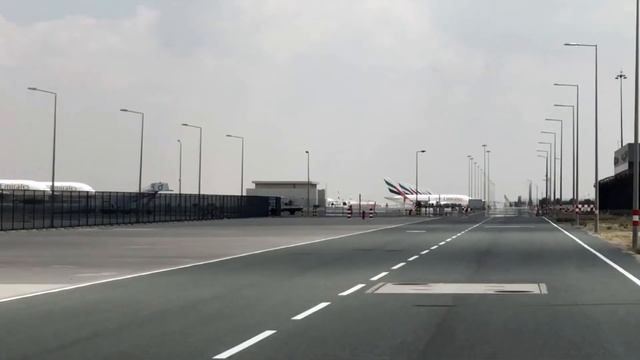 PANDEMIC INSIDE DUBAI WORLD CENTRAL AIRPORT