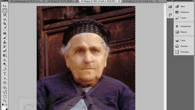 Ретушь лица