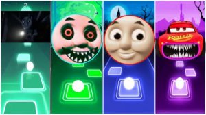 Choo Choo Charles 🌟 Spider Thomas 🌟 Evil Thomas Train 🌟 Scary Tom Thomas ⚡ Tiles Hop EDM Rush!