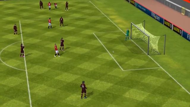 FIFA 13 | free-kick near corner flag straight in смотреть онлайн