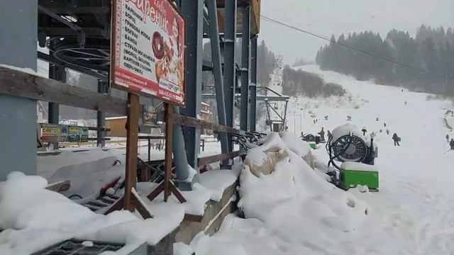 Славское 2022 гора Погар кресельный подъёмник  цена  и состояние  так же Квадроциклы  Снегоходы .