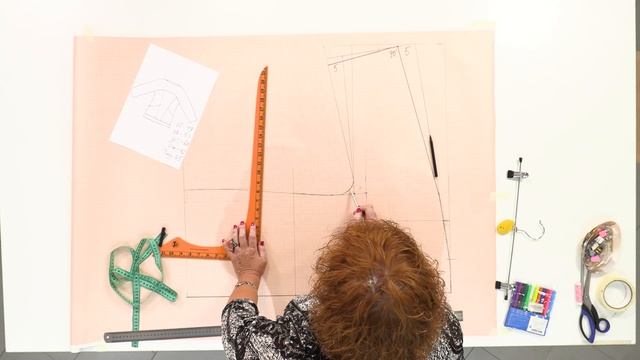 Без выкройки. Свитшот легкого кроя из лодена. Построение выкройки. Часть 1. смотреть онлайн