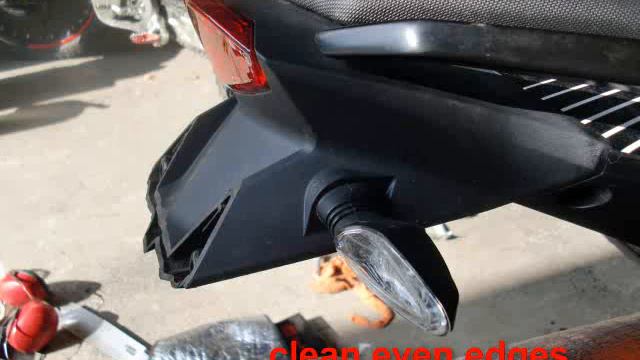 KTM Duke DIY short fender, licenceplate holder 125 200 390 смотреть онлайн