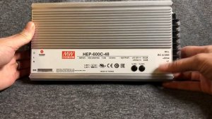 HEP-600C-48 Mean Well Akumulátorová nabíječka 600W
