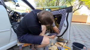 Subaru bl5 , замена динамиков.