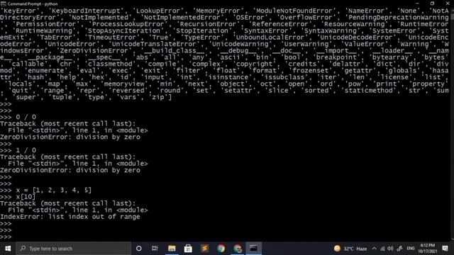 Errors and Exceptions in Python || Syntax Errors || Logical Errors  #python3 #python #programming