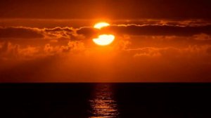 Закат солнца на море.Красивая музыка для души.