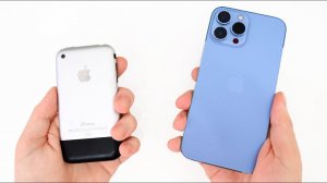 iPhone 2G против iPhone 13 Pro Max - как быстро летит время