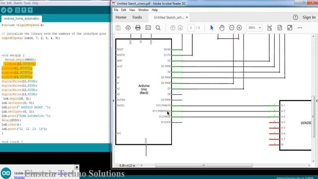 Home Automation With Arduino UNO 4 Channel Relay & Bluetooth | Android Home automation смотреть онлайн