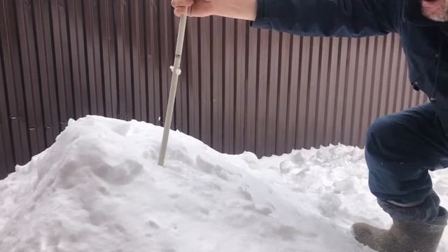 ЭКСПЕРИМЕНТ: определяем плотность СНЕГА и реальную нагрузку на НАВЕС смотреть онлайн