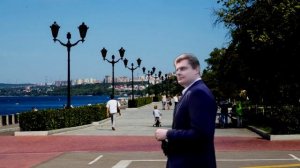 Понасенков наслаждается видами Самары