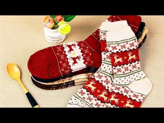 Теплые женские носки с сайта AliExpress / Warm Women's Socks On AliExpress