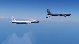 Перехват самолетов разведчиков ВВС США над Черным морем 1