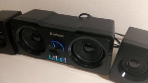 Колонки 2.1 Defender Soundwall - тест музыки в стиле латино
