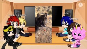 Mha react to Deku's pets