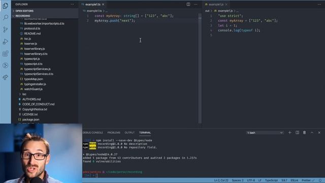 TypeScript Basic Tutorial 101 - Getting Started with TypeScript Under 30 minutes [2020Edition TS4.0