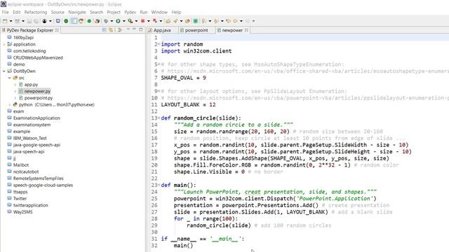 PYTHON RANDOM CIRCLE CODE 2022 2023