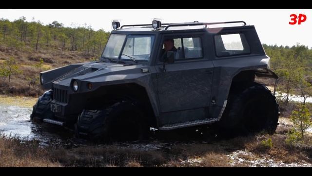 Снегоболотоход БМЕ-1015 (Хаски) — по суше и воде смотреть онлайн