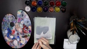 Мастер-класс "Осенние сапожки". Рисуем гуашью