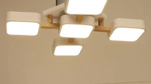 Светильник 35448/5 LED 120Вт 3000-6000К белый 62х62х11,5 см 4941249