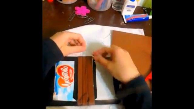 Обложка для паспорта, установка заклепок без инструментов смотреть онлайн