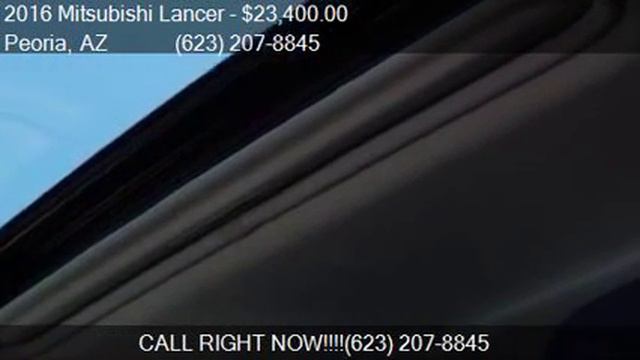 Lunde Mitsubishi Dealer | 2016 Mitsubishi Lancer GT 4dr Sedan CVT for sale in Peoria, AZ смотреть онлайн