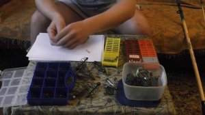 Монтаж для ловли карася на малых водоемах на донки.