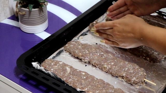 AZERBAIJAN LULA KEBAB MEAT RECIPE AT HOME /АЗЕРБАЙДЖАНСКИЙ ЛЮЛЯ КЕБАБ В ДОМАШНИХ УСЛОВИЯХ/LULE KEBA