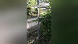 Установка забора из сварной сетки
