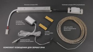 КМС зеркала IP44