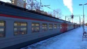Электропоезд ЭР2Р-7049 сообщением "Москва Казанская - Шатура"