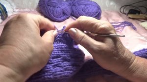 Как связать шапку-ушанку для девочки спицами [ч. 2]