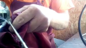 Замена поломанной спицы в куполе зонта.