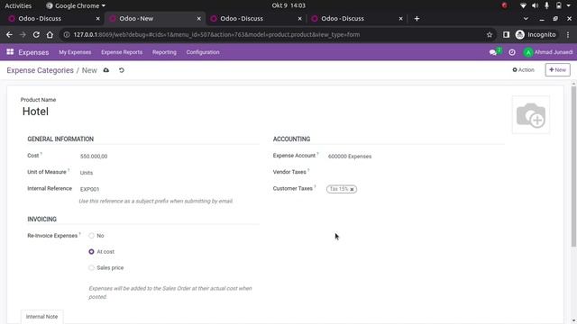 [Odoo 16] HR 4 - Expense Categories смотреть онлайн