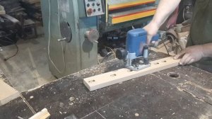 Изготовление дубового стола из цельных плах.