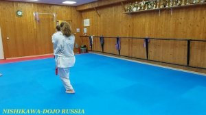 Сётокан каратэ Ката Годзюшихо Дай (тренировка)/ Shotokan karate training Kаtа Gojushiho Dai