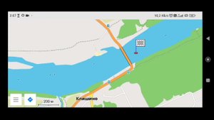 Приложение на телефон для расчёта расстояния по реке, река конечно не Ока)) #водныйпоход #сплав