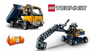 LEGO Technic  42147  Dump Truck and Excavator 2in1  SPEED BUILD