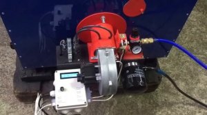 Котел на отработке до 30 киловатт.