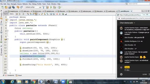 Metodos de la clase Graphics | Java смотреть онлайн
