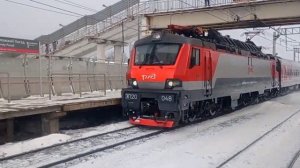 ЭП20-048 с поездом №064Й Самара - Санкт-Петербург