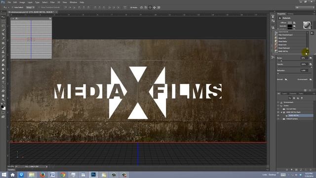 Photoshop Tutorial: How to Create a 3D, Cinematic, Movie Title Design смотреть онлайн