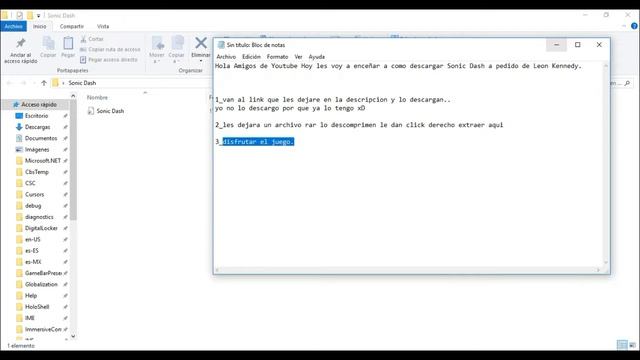 Tutorial Como Descargar Sonic Dash[Littleking760 смотреть онлайн