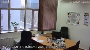 SSDCAM IP камера IP-793S, 2.1Мп, Sony Exmor 323, объектив 2.8-8мм, 3х увеличение PTZ